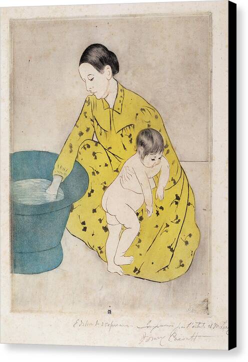 The Bath - Canvas Print