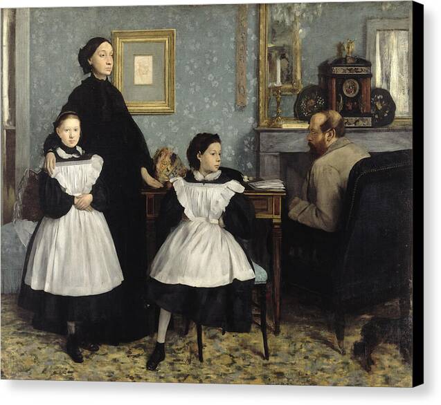 The Bellelli Family - Canvas Print
