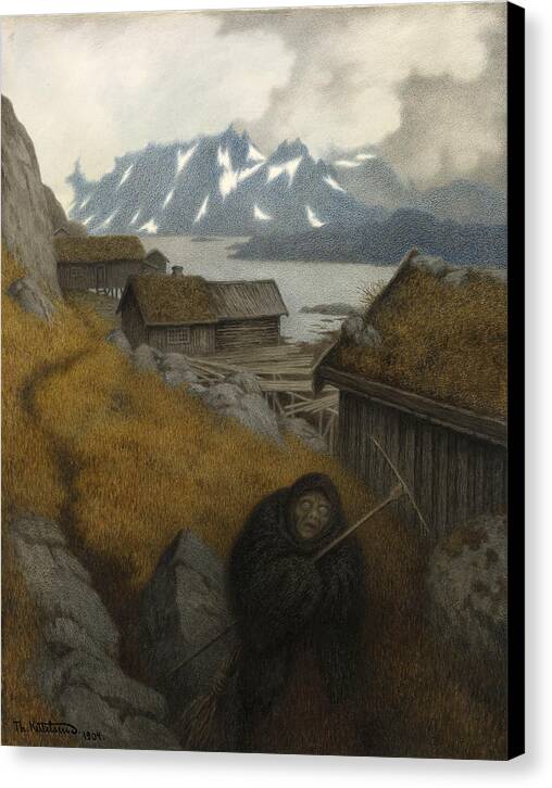 The Black Death - Canvas Print
