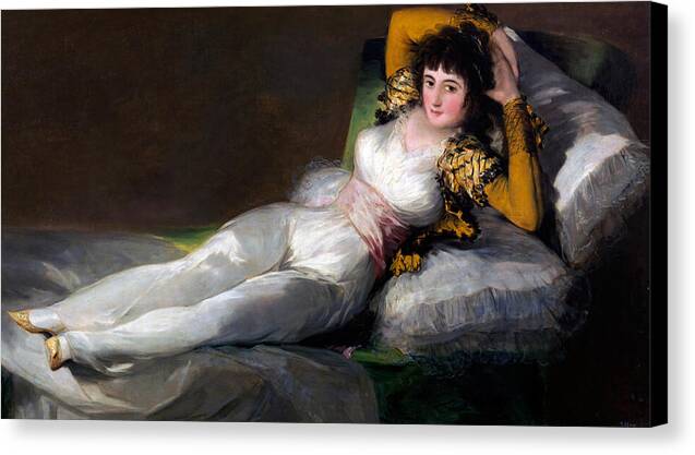 The Clothed Maja - Canvas Print