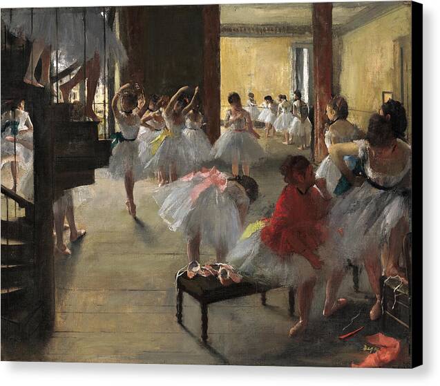 The Dance Class, c. 1873 - Canvas Print