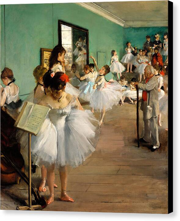 The Dance Class - Canvas Print