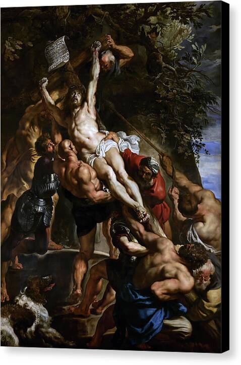 The Elevation of the Cross - Canvas Print