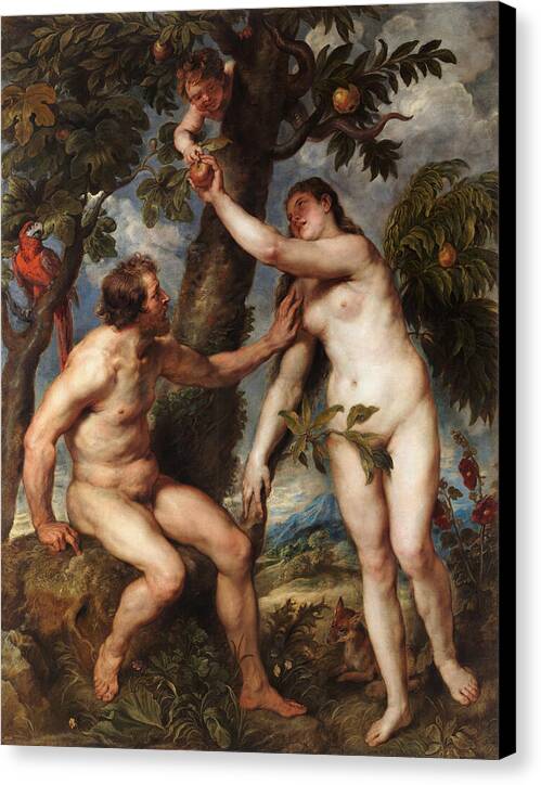The Fall of Man - Canvas Print