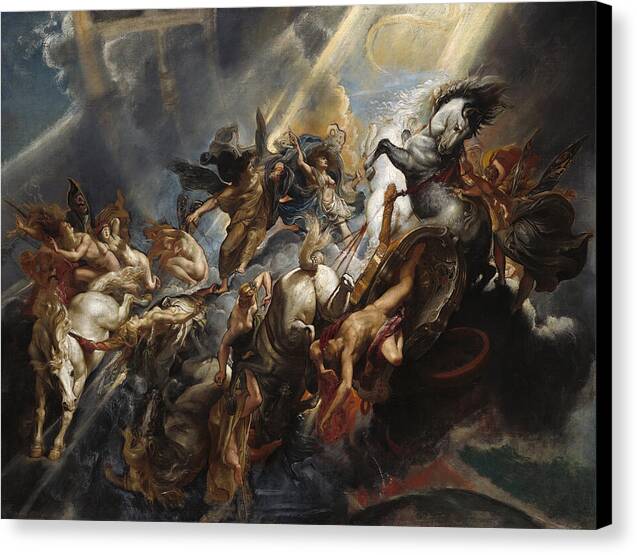 The Fall of Phaeton - Canvas Print