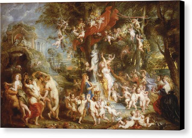 The Feast of Venus - Canvas Print