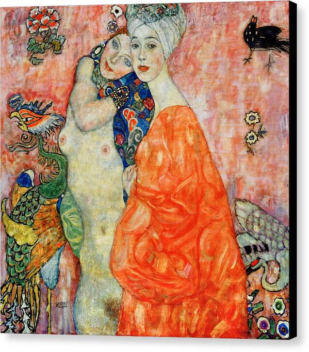 The Girlfriends - Canvas Print