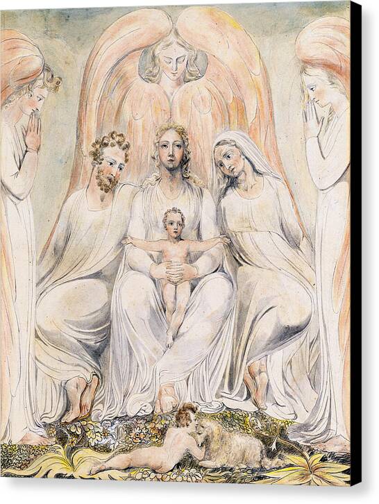 The Holy Family - Canvas Print