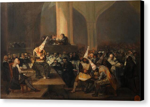 The Inquisition Tribunal - Canvas Print