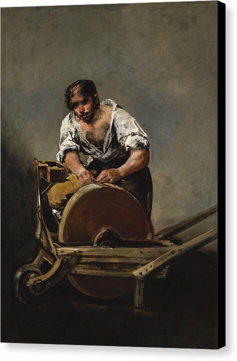 The Knifegrinder - Canvas Print