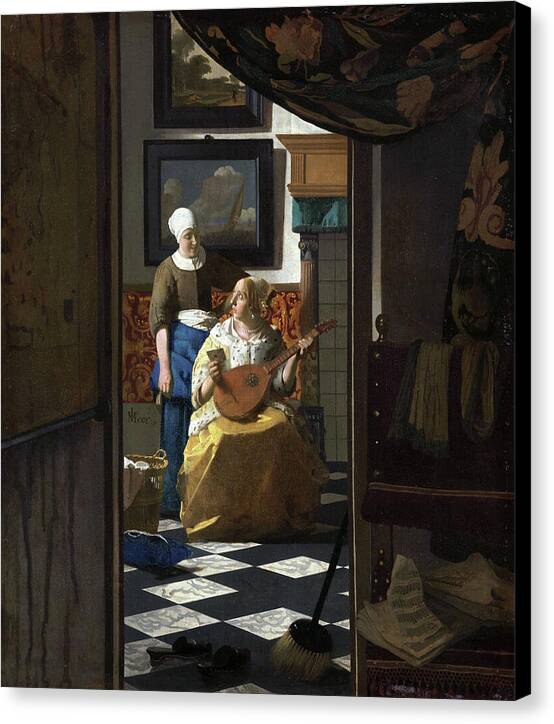 The Love Letter - Canvas Print