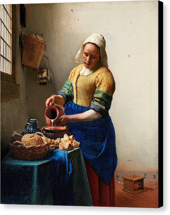 The Milkmaid - Canvas Print