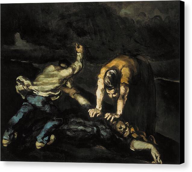 The Murder - Canvas Print