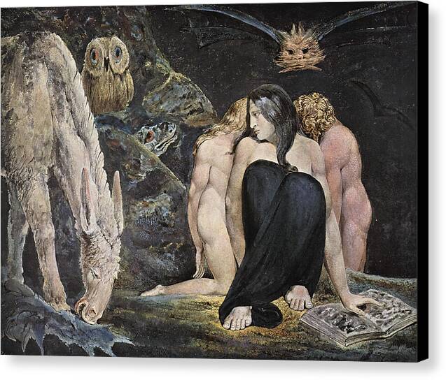 The Night of Enitharmon's Joy - Canvas Print