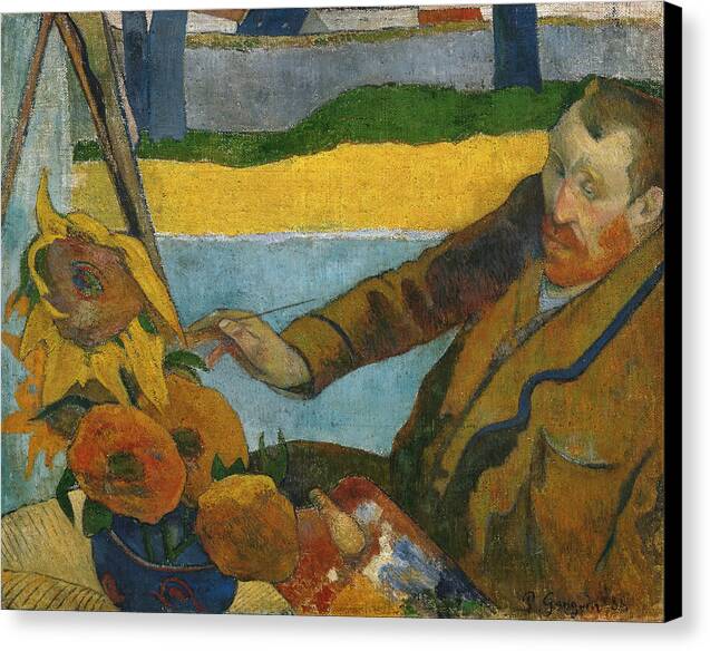 The Painter of Sunflowers - Canvas Print