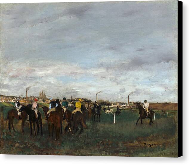 The Races - Canvas Print