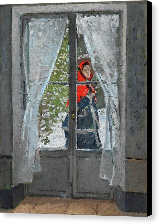 The Red Kerchief - Canvas Print