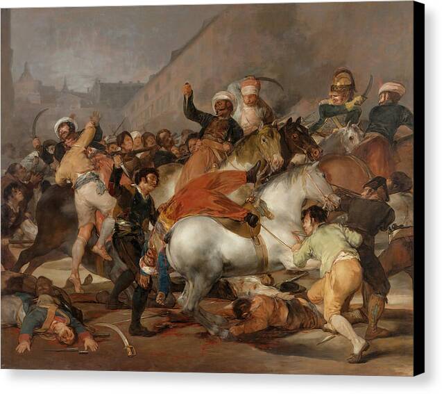 The Second of May 1808 - Canvas Print