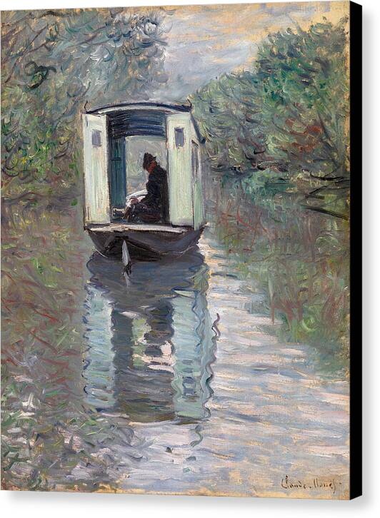 The Studio Boat - Canvas Print