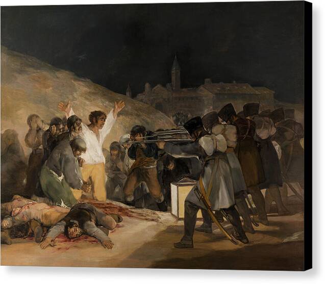 The Third of May 1808 - Canvas Print