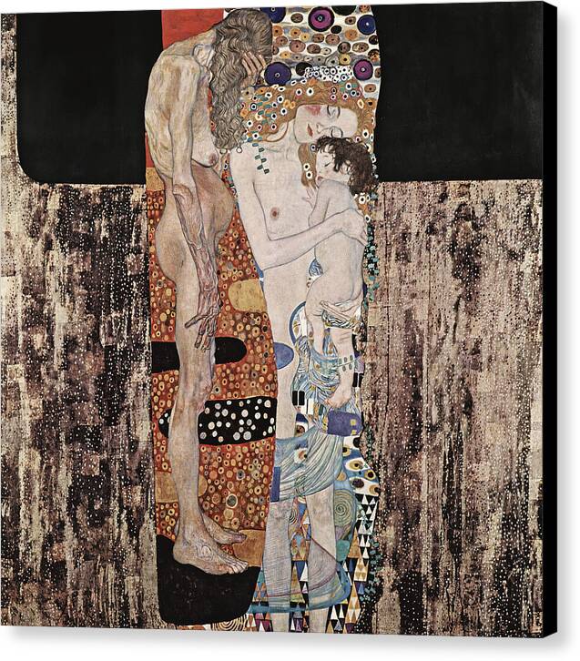 The Three Ages of Woman - Canvas Print