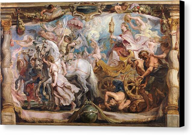 The Triumph of the Church - Canvas Print