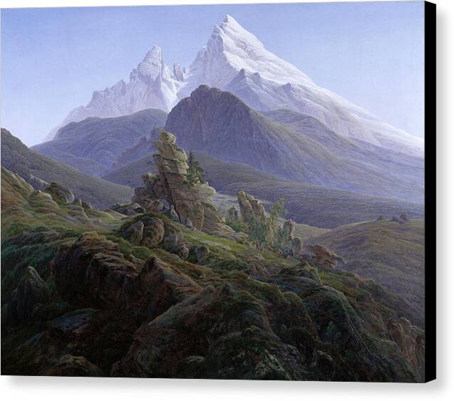 The Watzmann - Canvas Print