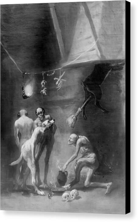 The Witches' Kitchen - Canvas Print