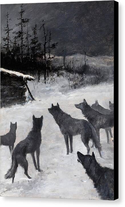 The Wolves - Canvas Print