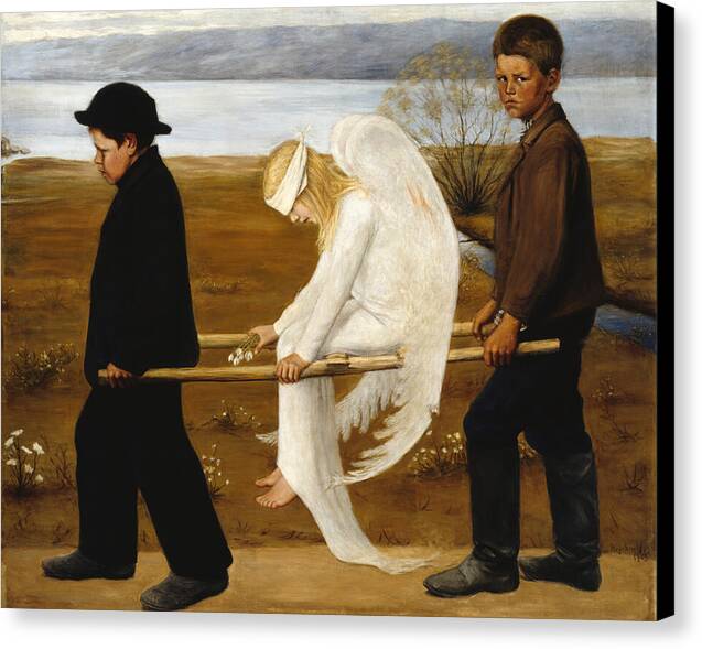 The Wounded Angel - Canvas Print