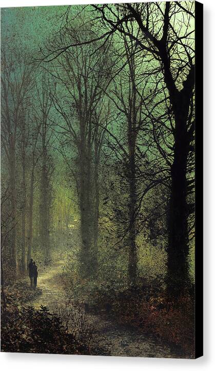 Thro' the Wood - Canvas Print