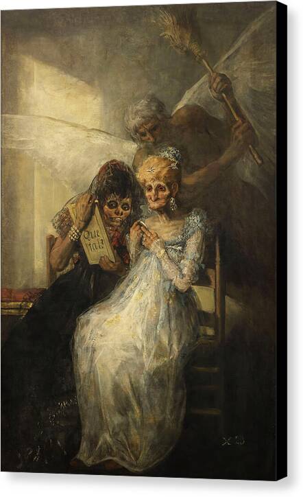 Time of the Old Women - Canvas Print