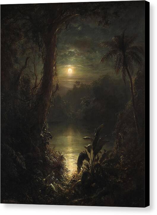 Twilight in the Tropics - Canvas Print