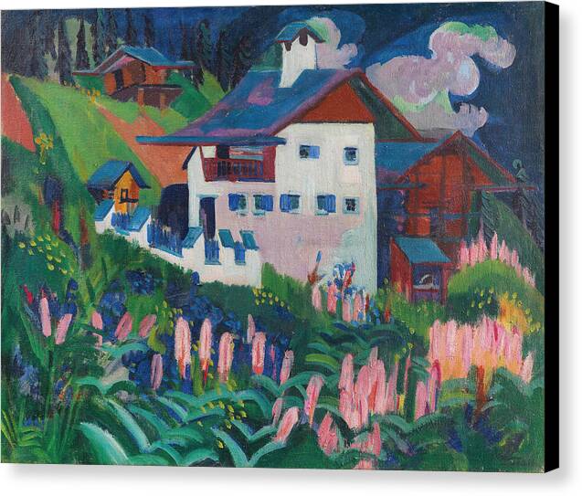 Unser Haus - Canvas Print