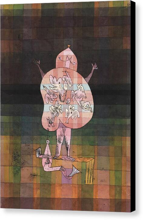 Ventriloquist and Crier in the Moor - Canvas Print