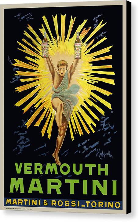 Vermouth Martini - Canvas Print