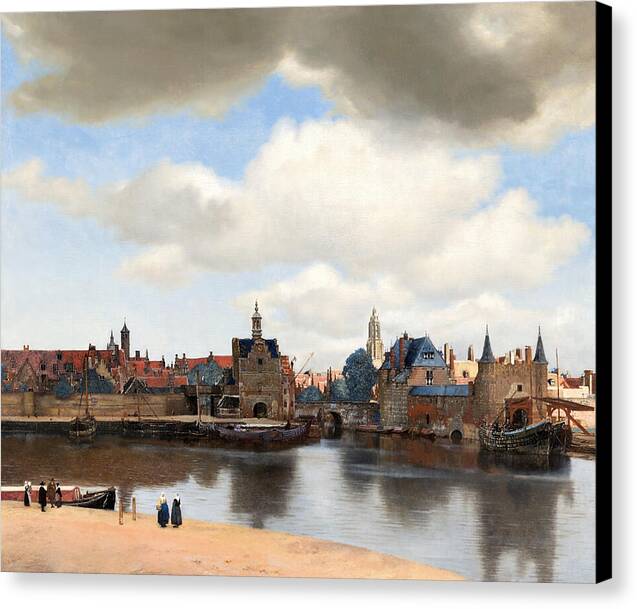 View of Delft - Canvas Print
