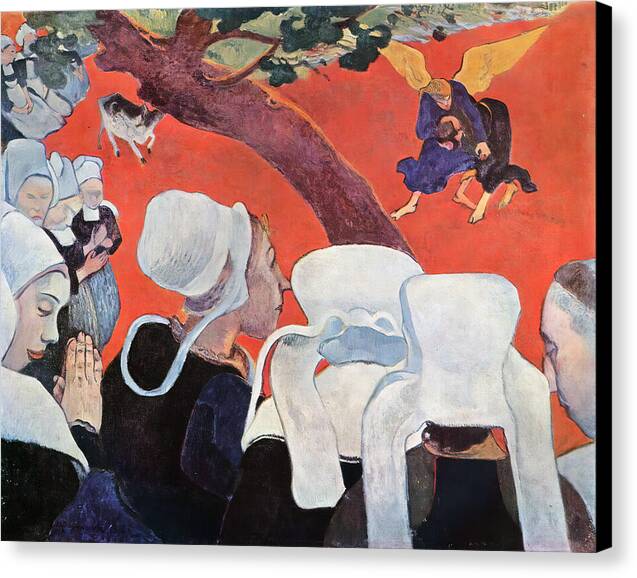 Vision After the Sermon - Canvas Print