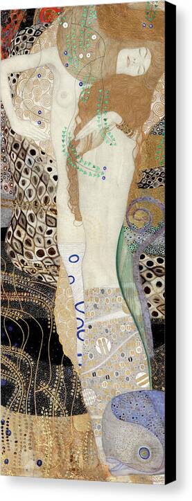 Water Serpents I - Canvas Print