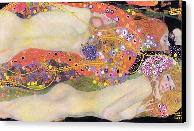 Water Serpents II - Canvas Print