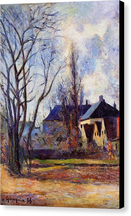 Winter's End, Copenhagen - Canvas Print