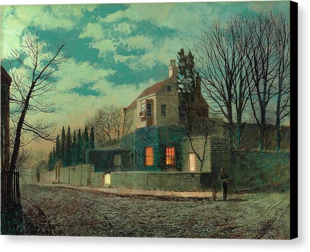 Yew Court, Scalby - Canvas Print