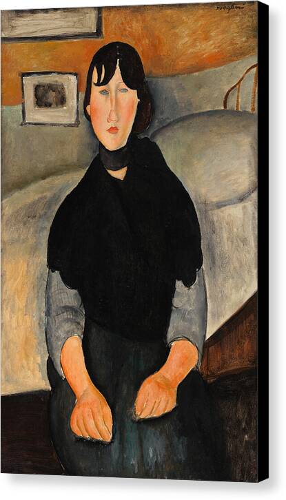 Young Woman of the People - Canvas Print