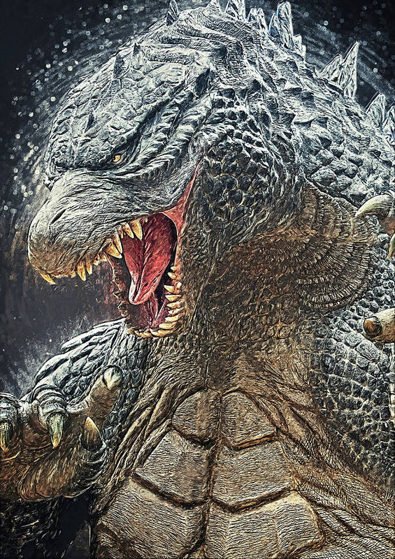 Godzilla - King of Monsters - Art Print