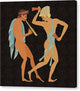 Ancient Dance 1 - Canvas Print