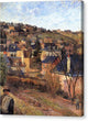 Blue Roofs of Rouen 1 - Canvas Print