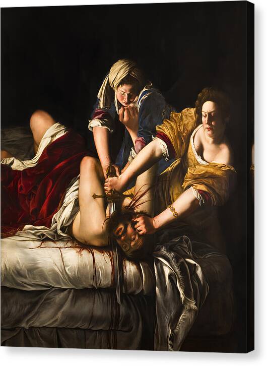 Judith Beheading Holofernes - Canvas Print