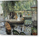 La Grenouillere 1 - Canvas Print