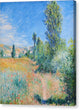Landscape in Ile Saint-Martin - Canvas Print