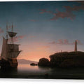 Lighthouse at Camden, Maine - Canvas Print